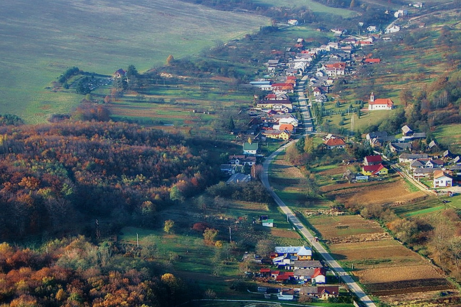 Letecký záber