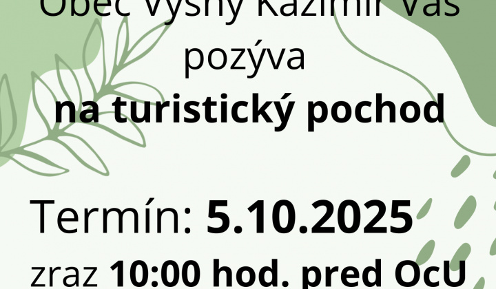Fotka - Turistický pochod 05.10.2025